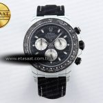 Rolex Daytona Fc/Ny Siyah Kadran DIWF A7750 Eta Saat - Görsel 3 - 1:1 Süper Klon Saat