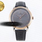 Omega De Ville Date RG Mkf Gri Kadran Roma Rakamlı A8800 Eta Saat - Görsel 3 - 1:1 Süper Klon Saat