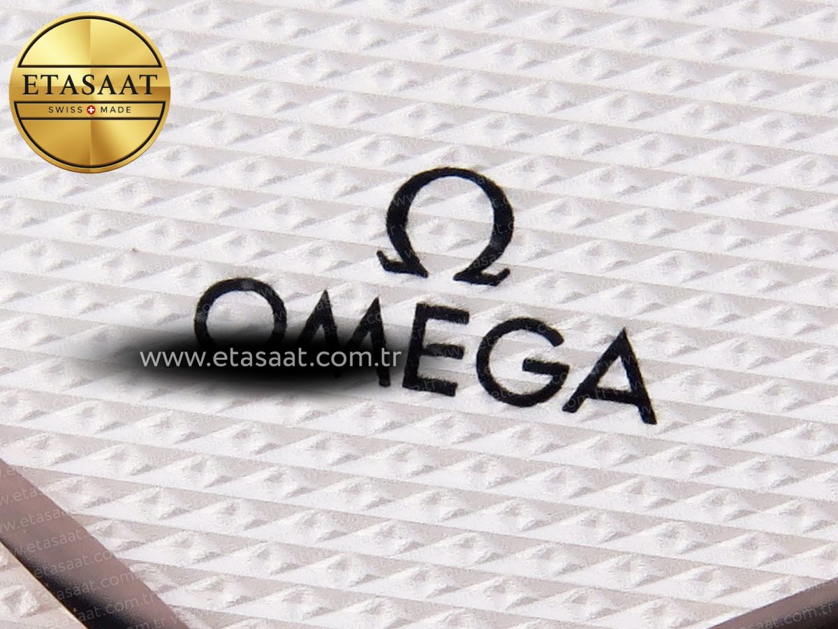 Omega De Ville Date RG White Textured Dial Roman Marker on Brown Leather A8800 - Görsel 10