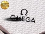 Omega De Ville Date RG White Textured Dial Roman Marker on Brown Leather A8800 - Görsel 10