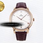 Omega De Ville Date RG Beyaz Dokulu Kadran Roma A8800 Eta Saat - Görsel 3 - 1:1 Süper Klon Saat