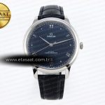 Omega De Ville Date Mkf Mavi Kadran Roma Rakamlı A8800 Eta Saat - Görsel 3 - 1:1 Süper Klon Saat