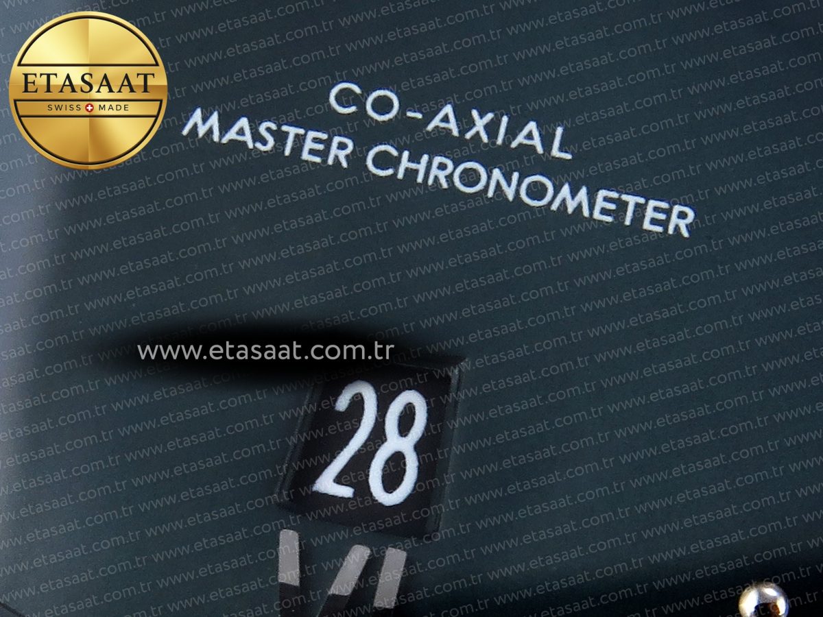 Omega De Ville Date SS MKF 1:1 Best Edition Dark Gray Dial Roman Marker on Black Leather Strap A8800 - Görsel 11