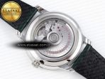 Omega De Ville Date SS MKF 1:1 Best Edition Dark Gray Dial Roman Marker on Black Leather Strap A8800 - Görsel 16