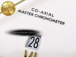 Omega De Ville Date YG White Dial Roman Marker on Brown Leather A8800 - Görsel 9