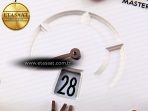 Omega De Ville Power Reserve RG White Dial on Brown Leather A8800 - Görsel 12