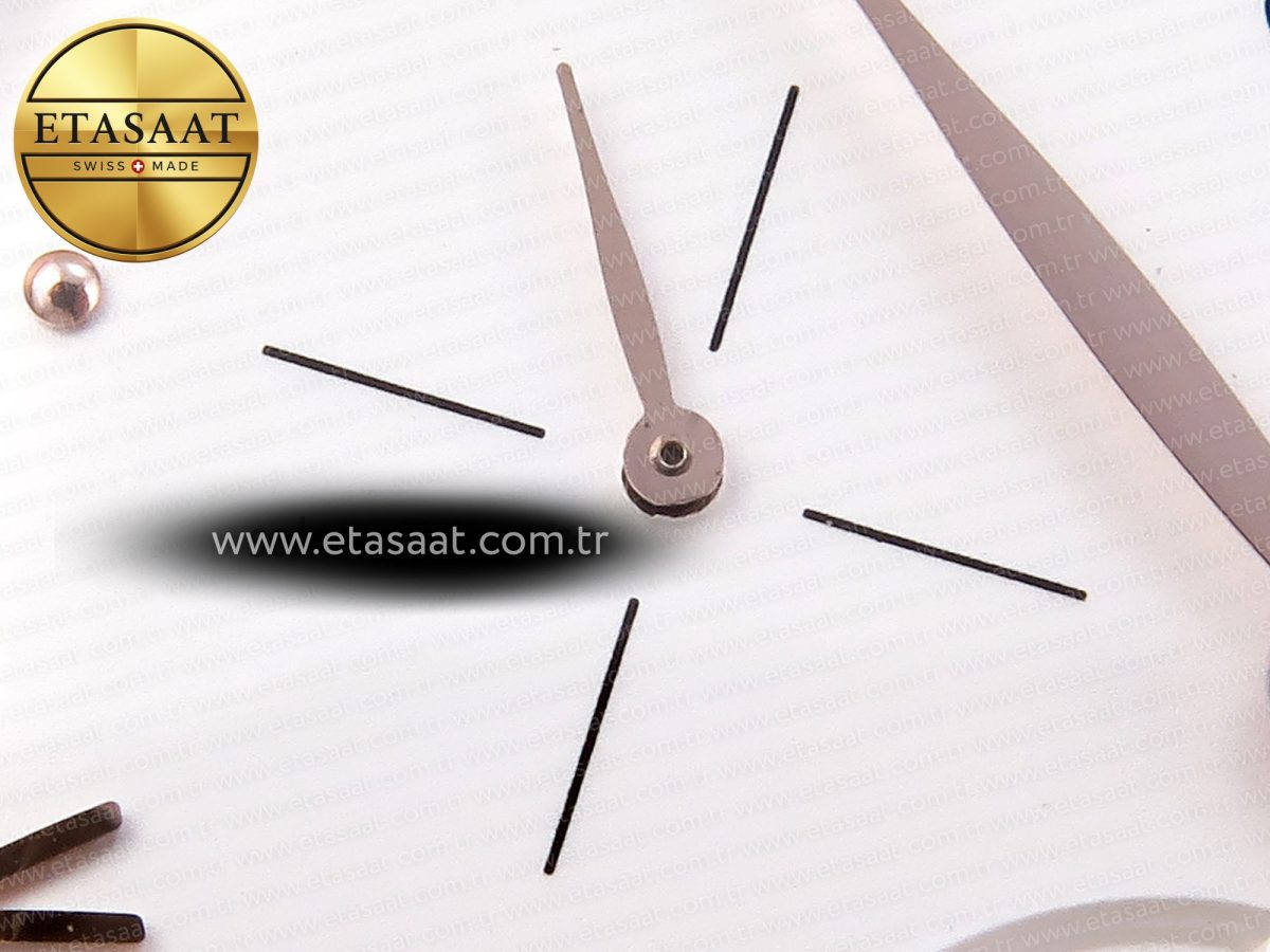 Omega De Ville Power Reserve RG White Dial on Brown Leather A8800 - Görsel 13