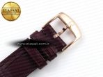 Omega De Ville Power Reserve RG White Dial on Brown Leather A8800 - Görsel 27