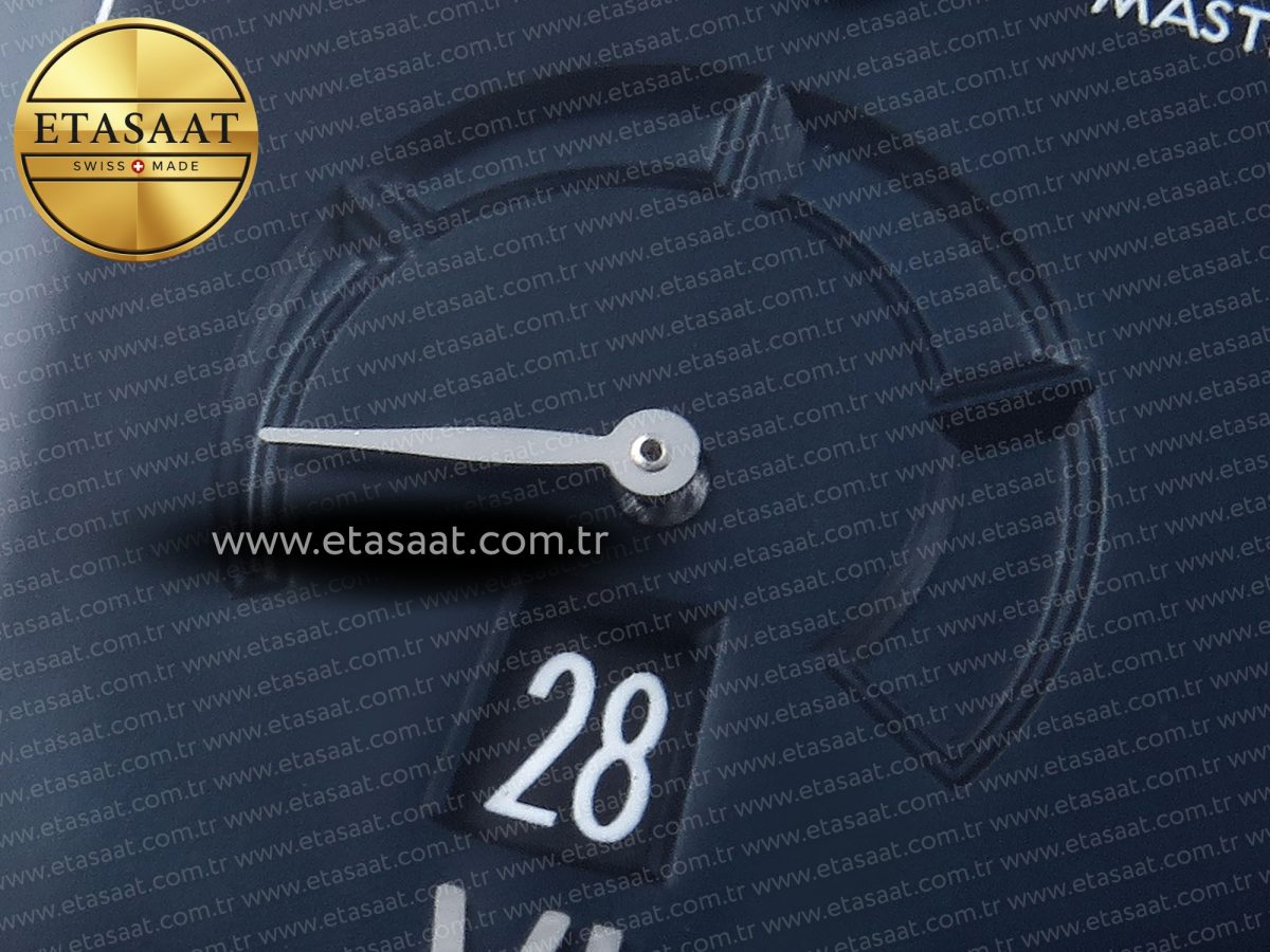 Omega De Ville Power Reserve SS MKF 1:1 Best Edition Black Dial on Black Leather Strap A8810 - Görsel 12