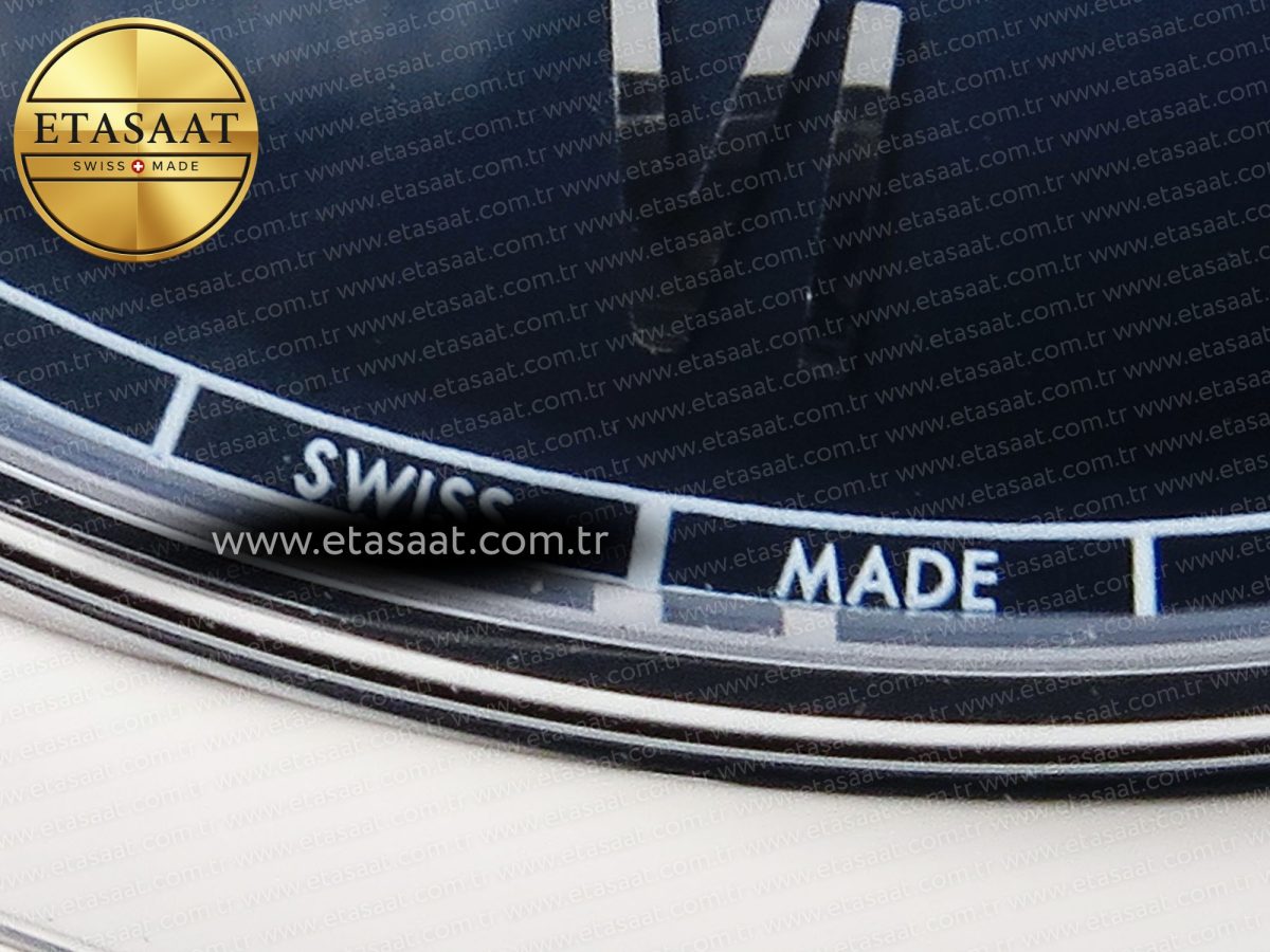 Omega De Ville Power Reserve SS MKF 1:1 Best Edition Black Dial on Black Leather Strap A8810 - Görsel 13