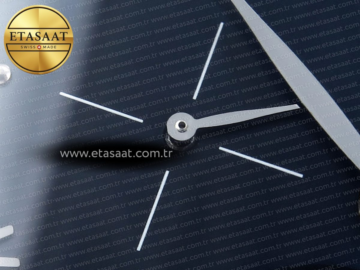 Omega De Ville Power Reserve SS MKF 1:1 Best Edition Black Dial on Black Leather Strap A8810 - Görsel 14