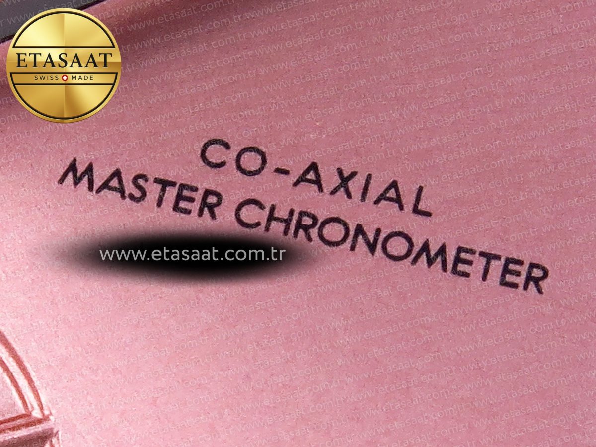 Omega De Ville Power Reserve SS MKF 1:1 Best Edition Pink Dial on Black Leather Strap - Görsel 11
