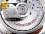 Omega De Ville Power Reserve SS MKF 1:1 Best Edition Pink Dial on Black Leather Strap - Görsel 20