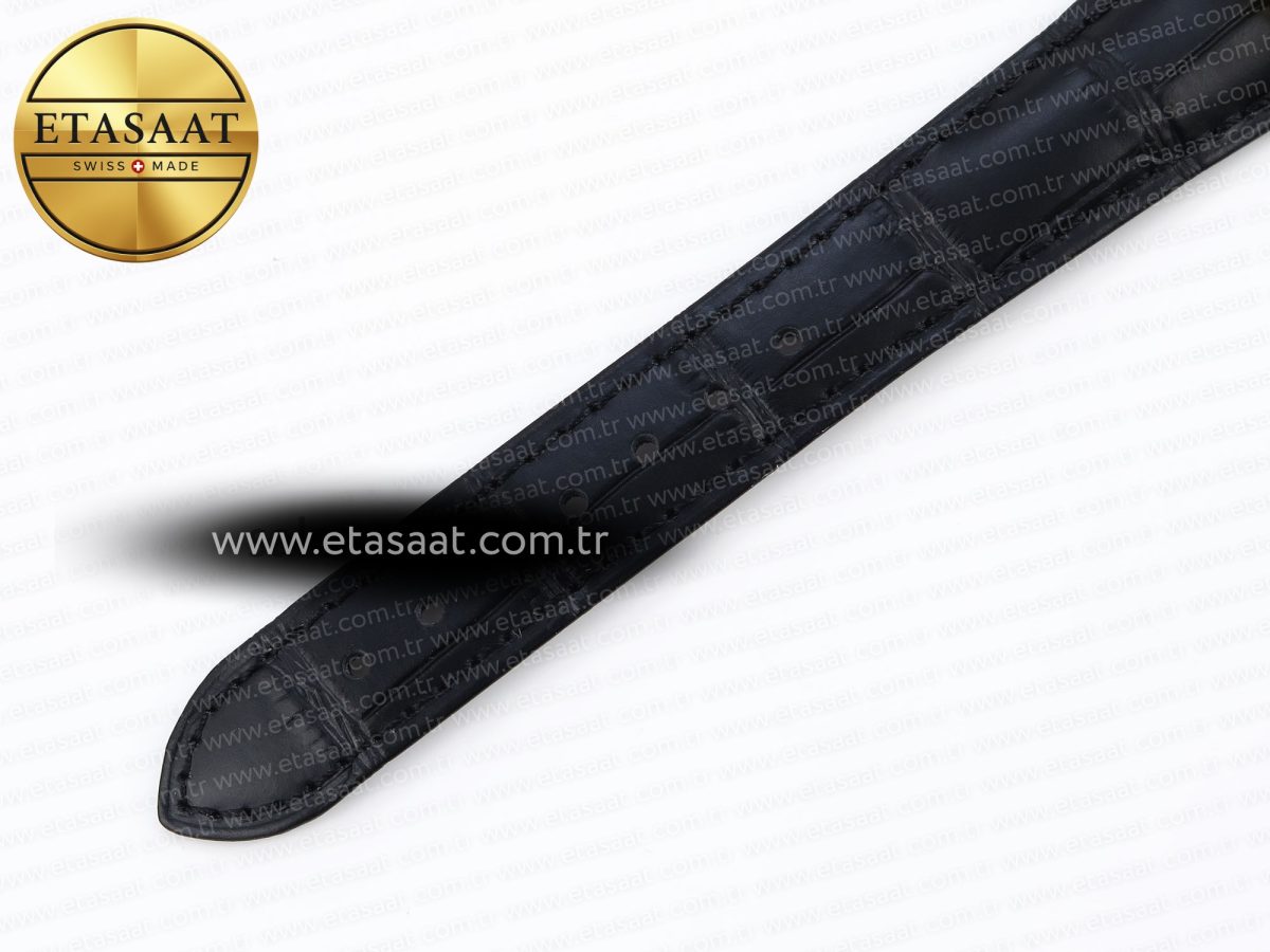 Omega De Ville Power Reserve YG Black Dial on Black Leather A8810 - Görsel 26