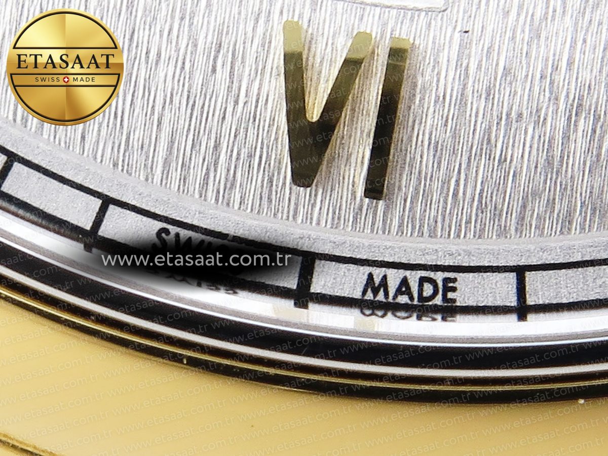 Omega De Ville Power Reserve YG White Dial on Brown Leather A8810 - Görsel 13