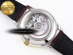 Omega De Ville Power Reserve YG White Dial on Brown Leather A8810 - Görsel 18