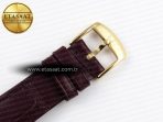Omega De Ville Power Reserve YG White Dial on Brown Leather A8810 - Görsel 27