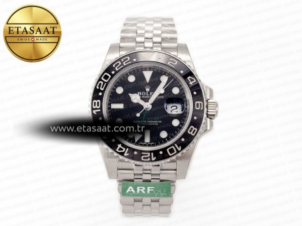 Rolex GMT Master II 116710 Jubilee VR3186 Eta Saat - 1:1 Süper Klon Replika Saat