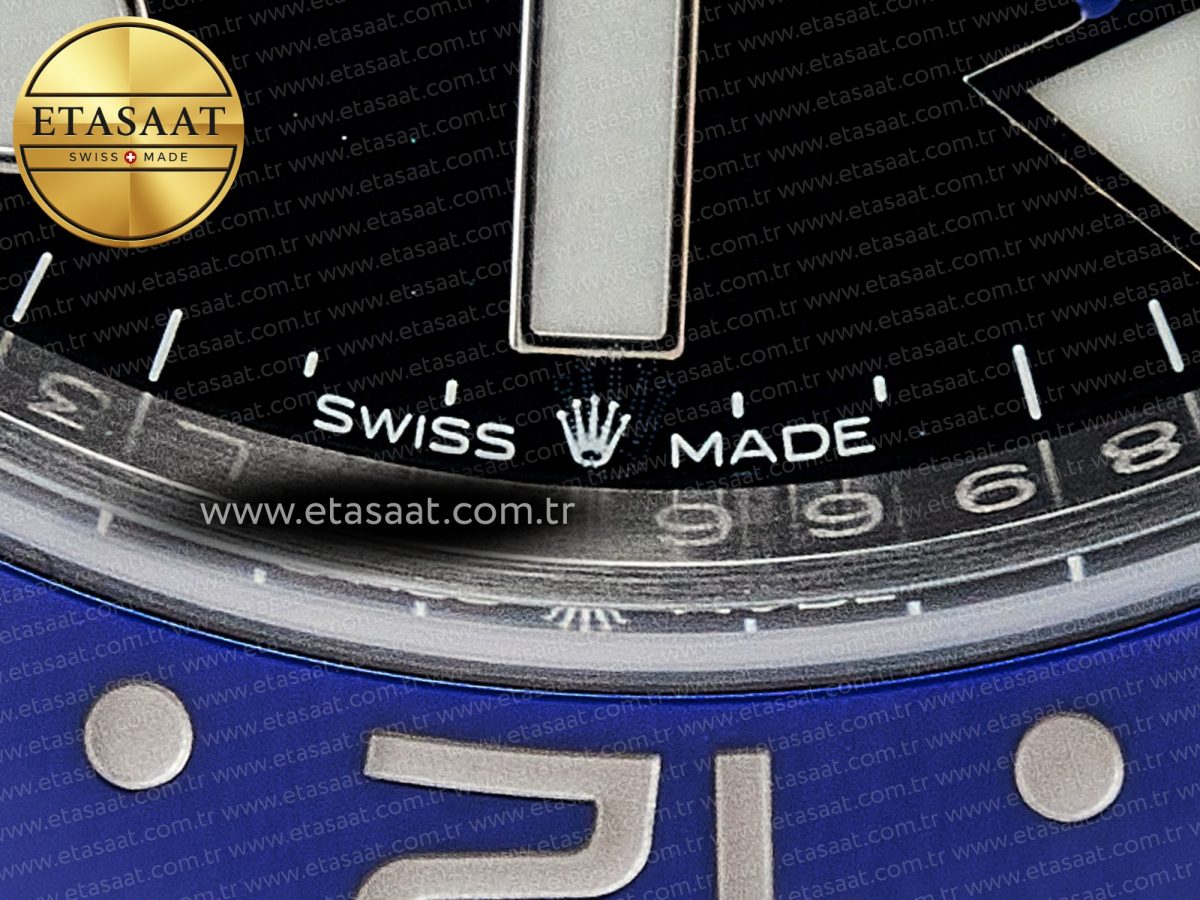 Rolex GMT-Master II 126710 BLNR Blue/Black Ceramic 904L Best Edition on Jubilee Bracelet SH3285 - Görsel 15