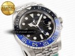 Rolex GMT-Master II 126710 BLNR Blue/Black Ceramic 904L Best Edition on Jubilee Bracelet SH3285 - Görsel 6