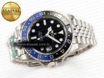 Rolex GMT-Master II 126710 BLNR Blue/Black Ceramic 904L Best Edition on Jubilee Bracelet SH3285 - Görsel 9