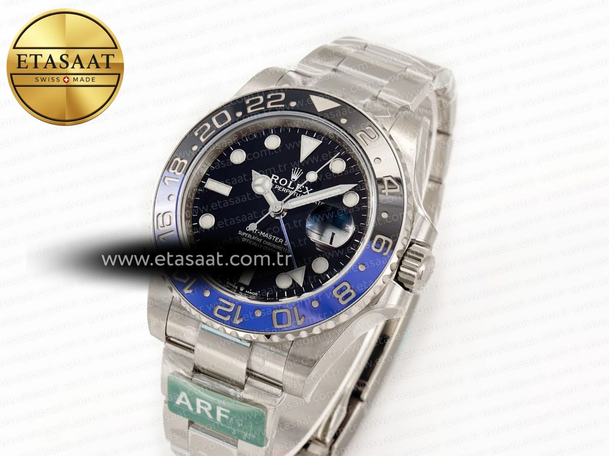Rolex GMT-Master II 126710 BLNR Blue/Black Ceramic Best Edition on Oyster Bracelet SH3285 - Görsel 1