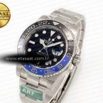Rolex GMT-Master II 126710 BLNR Blue/Black Ceramic Best Edition on Oyster Bracelet SH3285