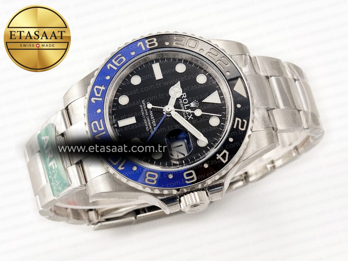 Rolex GMT-Master II 126710 BLNR Blue/Black Ceramic Best Edition on Oyster Bracelet SH3285 - Görsel 8