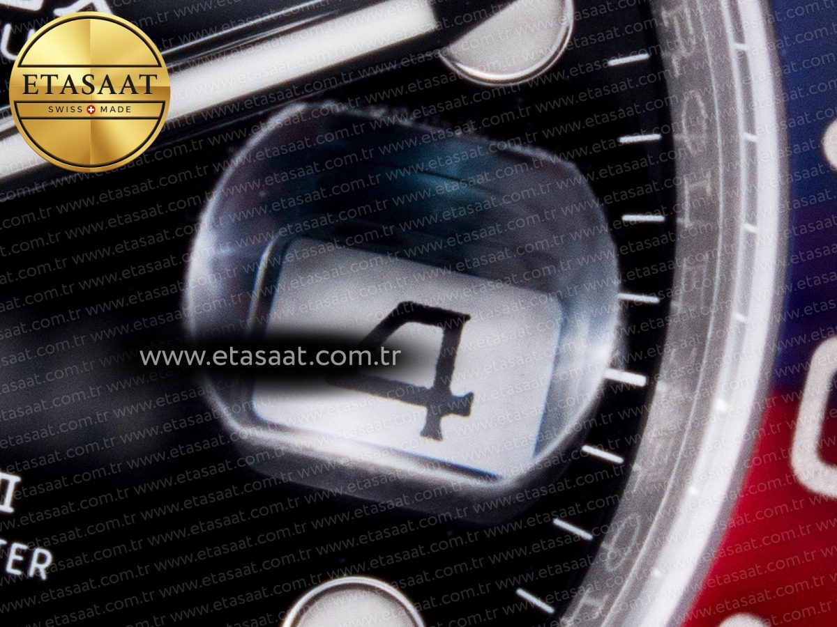 Rolex GMT-Master II 126710 BLRO Blue/Red Ceramic 904L ARF 1:1 Best Edition on Bracelet SH3285 - Görsel 12