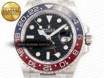 Rolex GMT-Master II 126710 BLRO Blue/Red Ceramic 904L ARF 1:1 Best Edition on Bracelet SH3285 - Görsel 4