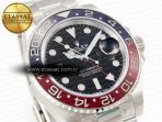 Rolex GMT-Master II 126710 BLRO Blue/Red Ceramic 904L ARF 1:1 Best Edition on Bracelet SH3285 - Görsel 5