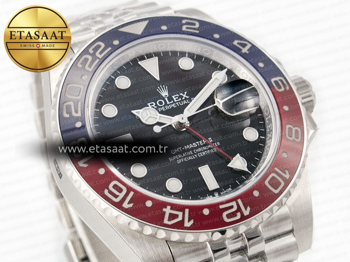 Rolex GMT-Master II 126710 BLRO Blue/Red Ceramic 904L SH3285 - Görsel 5