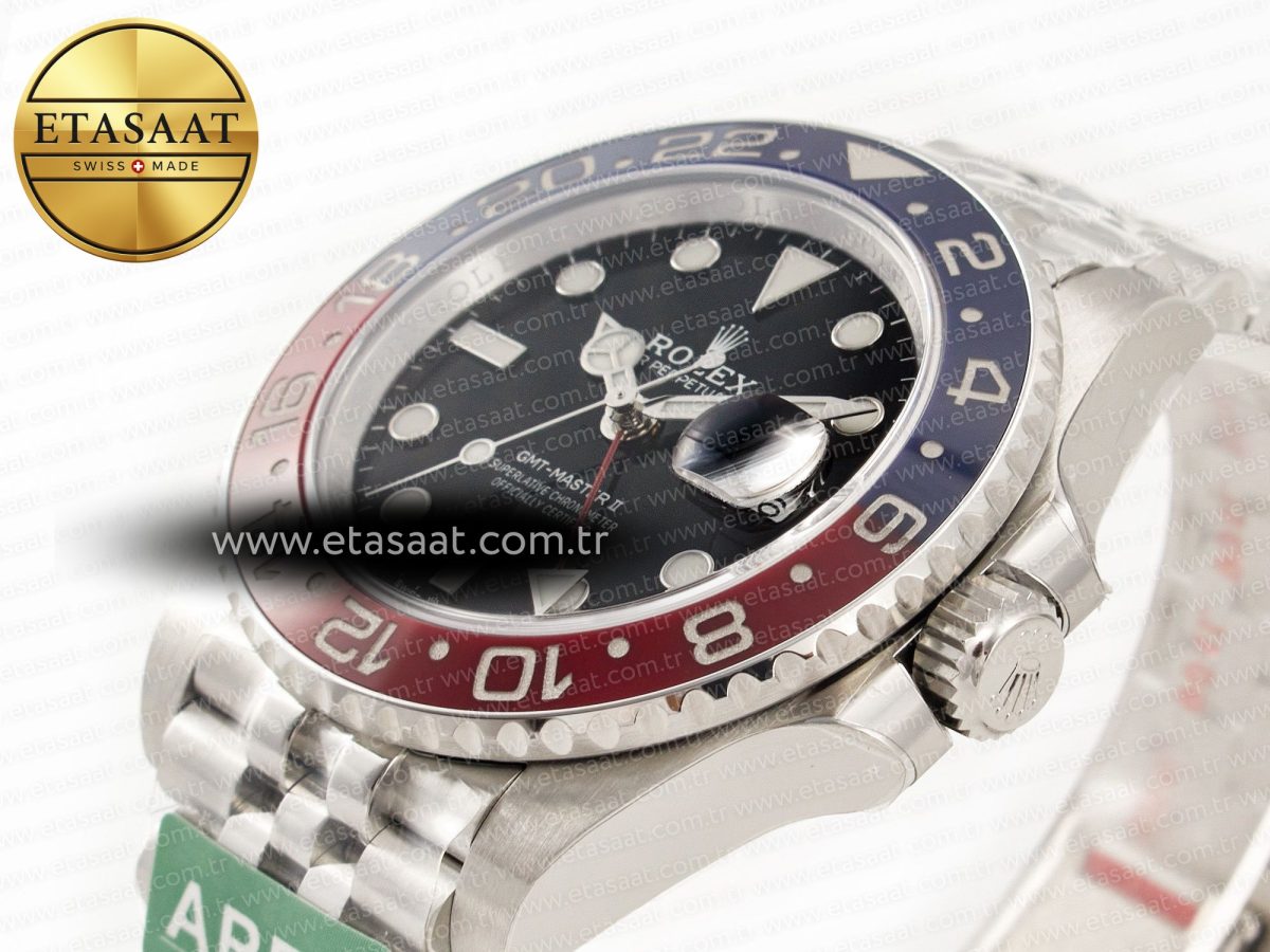 Rolex GMT-Master II 126710 BLRO Blue/Red Ceramic 904L SH3285 - Görsel 7