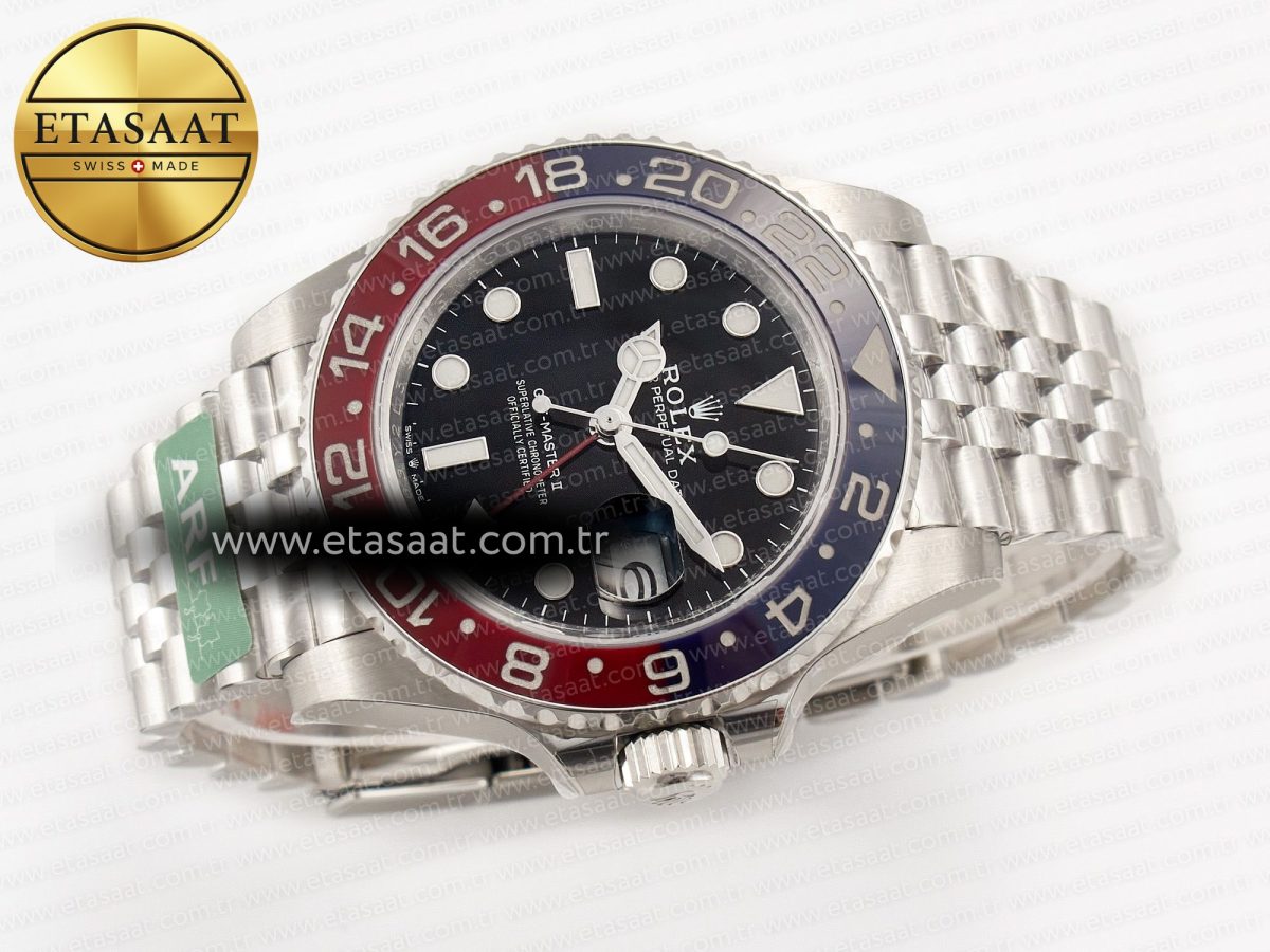 Rolex GMT-Master II 126710 BLRO Blue/Red Ceramic 904L SH3285 - Görsel 9