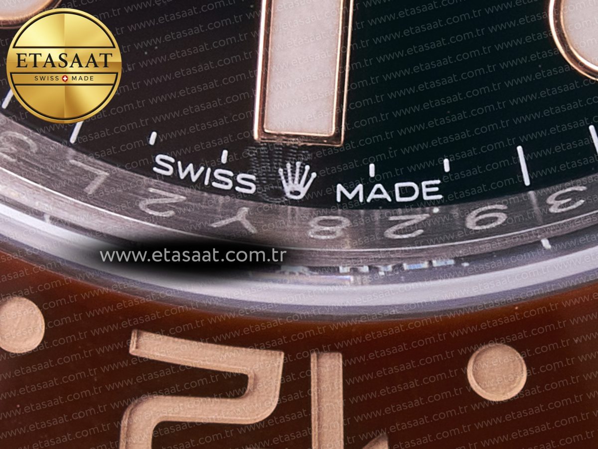 Rolex GMT-Master II 126711 Best Edition Black Dial on RG/SS Bracelet SH3285 - Görsel 13