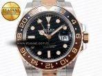 Rolex GMT-Master II 126711 Best Edition Black Dial on RG/SS Bracelet SH3285 - Görsel 4