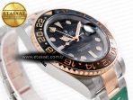 Rolex GMT-Master II 126711 Best Edition Black Dial on RG/SS Bracelet SH3285 - Görsel 6