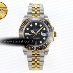 Rolex GMT Master II 126713 Siyah Kadran Jubilee VR3285 Eta Saat - Görsel 3 - 1:1 Süper Klon Saat