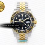 Rolex GMT Master II 126713 Siyah Kadran Jubilee DD3285 Eta Saat - Görsel 3 - 1:1 Süper Klon Saat