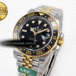 Rolex GMT-Master II 126713 Best Edition Black Dial on YG/SS Jubilee Bracelet SH3285