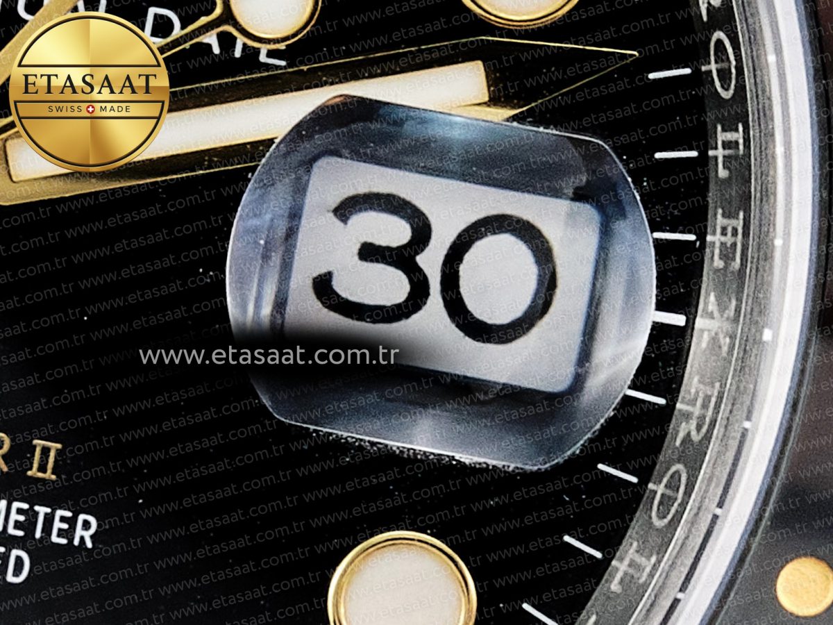 Rolex GMT-Master II 126713 Best Edition Black Dial on YG/SS Jubilee Bracelet SH3285 - Görsel 12