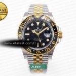 Rolex GMT-Master II 126713 Siyah Kadran Ss Jubilee SH3285 Eta Saat - Görsel 3 - 1:1 Süper Klon Saat