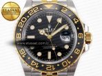 Rolex GMT-Master II 126713 Best Edition Black Dial on YG/SS Jubilee Bracelet SH3285 - Görsel 4