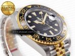 Rolex GMT-Master II 126713 Best Edition Black Dial on YG/SS Jubilee Bracelet SH3285 - Görsel 6