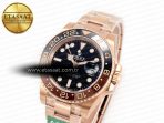 Rolex GMT-Master II 126715 Best Edition Black Dial on RG Bracelet SH3285 - Görsel 2