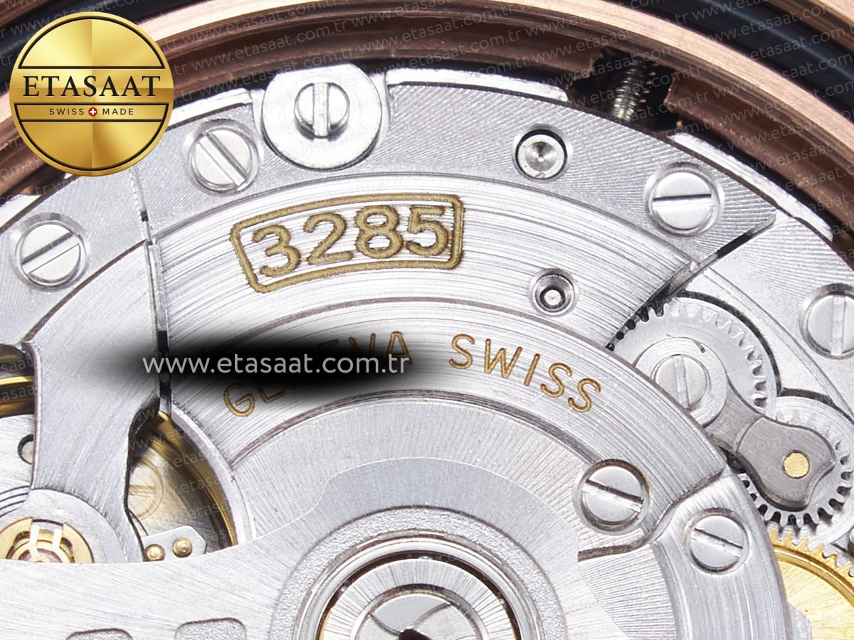 Rolex GMT-Master II 126715 Best Edition Black Dial on RG Bracelet SH3285 - Görsel 23