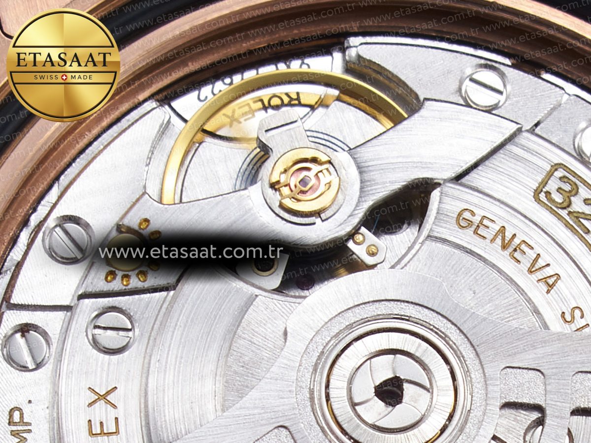 Rolex GMT-Master II 126715 Best Edition Black Dial on RG Bracelet SH3285 - Görsel 24
