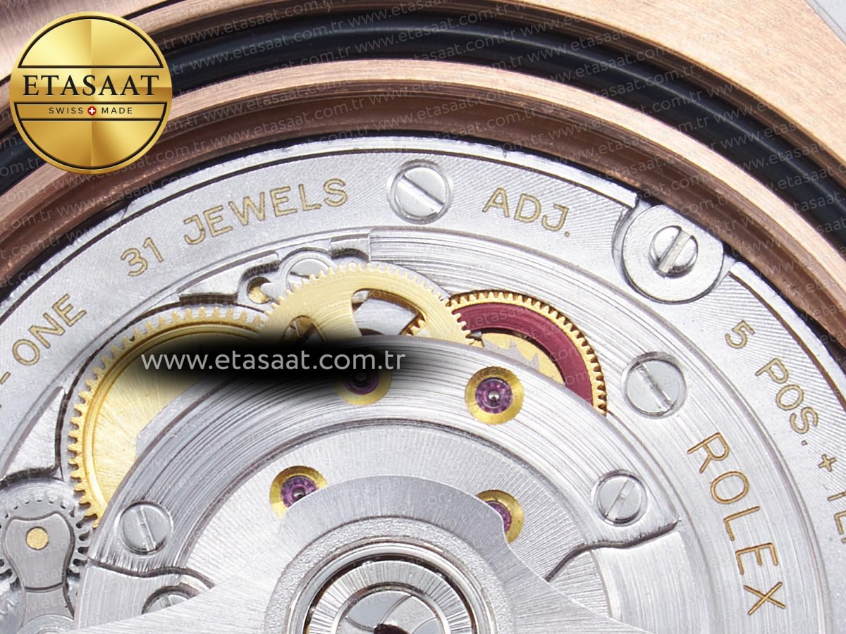 Rolex GMT-Master II 126715 Best Edition Black Dial on RG Bracelet SH3285 - Görsel 25