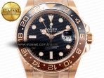 Rolex GMT-Master II 126715 Best Edition Black Dial on RG Bracelet SH3285 - Görsel 4