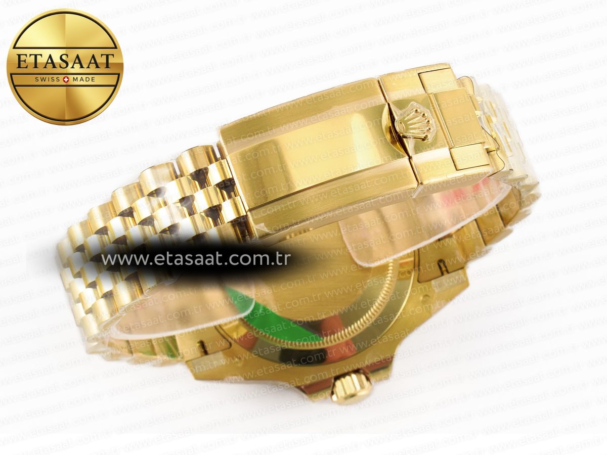 Rolex GMT-Master II 126718 Best Edition Black Dial on YG Jubilee Bracelet SH3285 - Görsel 10